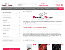 Tablet Screenshot of powerstuff.de